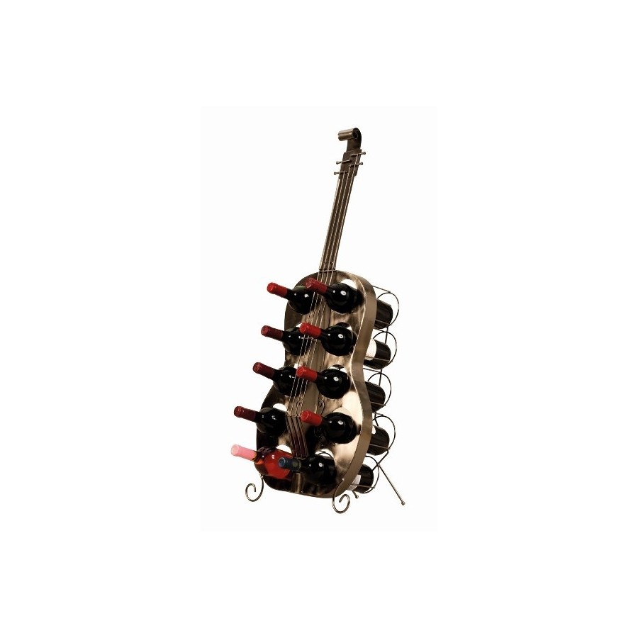 Porte bouteille guitare