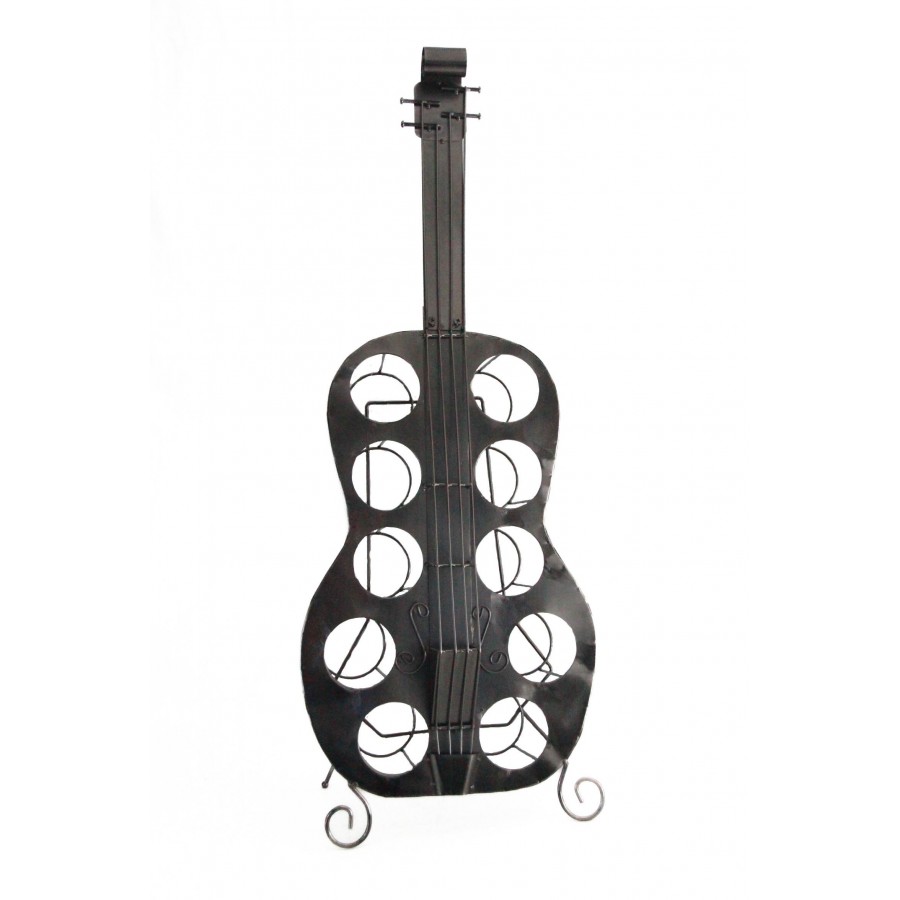 Porte bouteille guitare