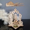 Pyramide de Noël en bois