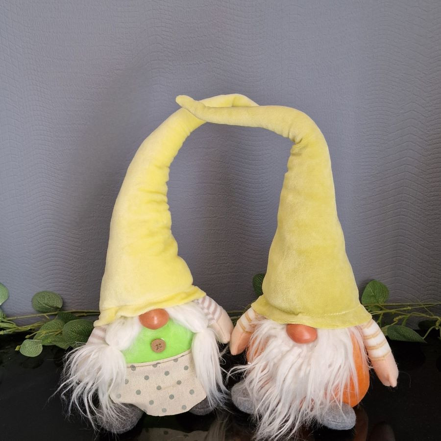 Gnome orange et vert